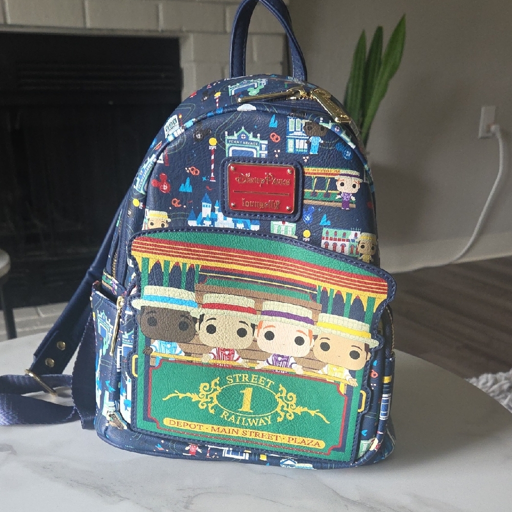 Disney Loungefly Backpack - Dapper Dans - Main Street
